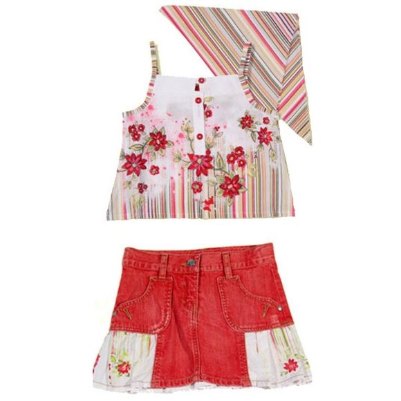 French Designer Chipie complete outfit size 10